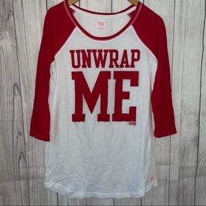 Victoria’s Secret Pink Sequins Sleep Tee